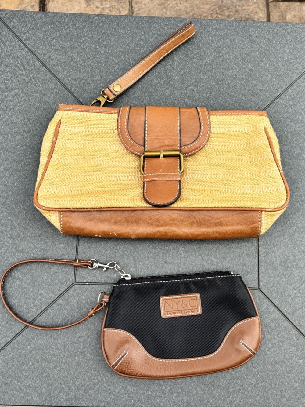 Vintage NY & Co Clutch and Wristlet